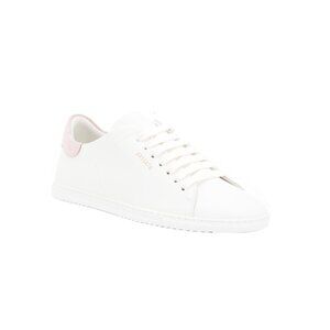 AXEL ARIGATO White/Pink Handmade In Portugal Leather Clean 90 Glitter Sneakers